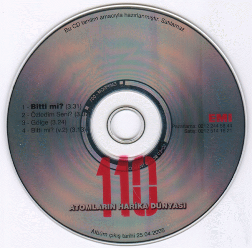 110 : Atomların Harika Dünyası (Single)